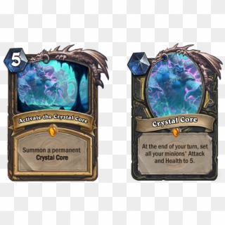 New Rogue Quest Crystal Core Card Discussion - Hearthstone Quest Rogue Nerf, HD Png Download