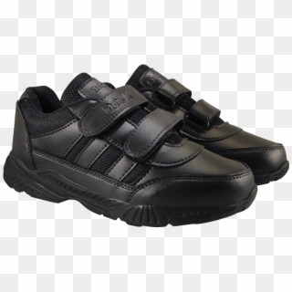 School Style 7146 Black - Black Shoe For School, HD Png Download ...