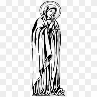Clipart Mother Mary Clipart, HD Png Download