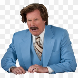 Ron Burgundy Crying, HD Png Download