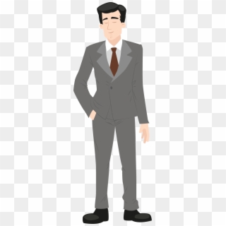 Suit Clipart Formal Guy - Transparent Background Man Clipart Transparent, HD Png Download