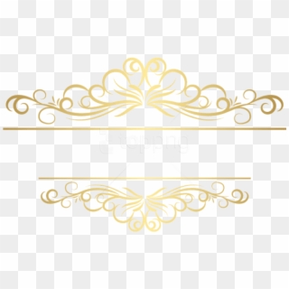 Free Png Download Gold Deco Ornament Png Clipart Png - Art Deco Ornament Png, Transparent Png