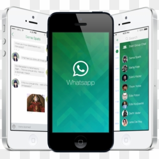 Iphone Whatsapp Png - Iphone Com Whatsapp Png, Transparent Png