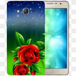 Red Rose Printed Case Cover For Samsung J7 Pro By Mobiflip - Rose Full Hd Background, HD Png Download