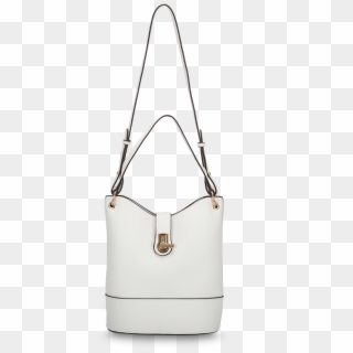 Ariana White Womens Fashion Shoulder Handbag - Shoulder Bag, HD Png Download