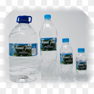 Bottles On About Page - Bottled Water In Grenada, HD Png Download