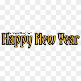 Happy New Year Text Png 2019-whatsapp Sticker,download - Happy New Year 2019 Png Sticker, Transparent Png