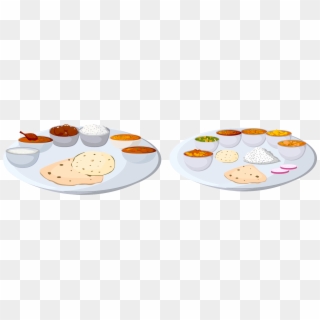 The Great Indian Thali - Dish, HD Png Download
