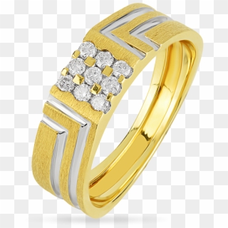 Buy Online Diamond Jewellery - Gold Rings Ring Design For Men, HD Png Download