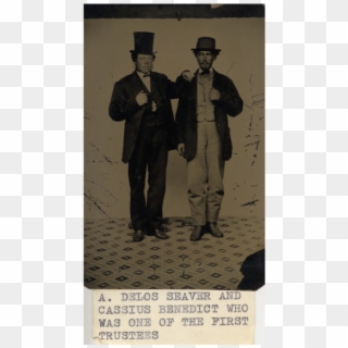 Allyn Delos Seaver And Cassius Benedict - Vintage Clothing, HD Png Download