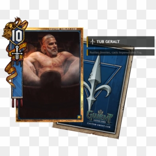 Fan-made Custom Gwent Lets You Design Your Own Gwent - Gwent Card Design, HD Png Download