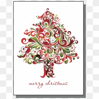 Christmas Card Design - Christmas Wishes In English, HD Png Download