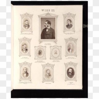 Plate 06 Photograph Album Of German And Austrian Scientists - Style, HD Png Download