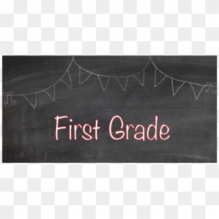 1st Grade - Blackboard, HD Png Download