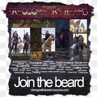 Sheogorath's Beard Elder Scrolls Online - Your Voice, HD Png Download