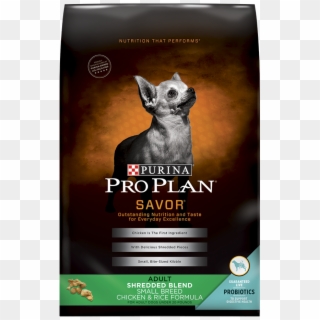 Pro Plan Savor Shredded Blend Adult Small Breed - Purina Pro Plan Chicken And Rice, HD Png Download