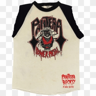 Pantera ''power Metal''1986 - Pantera Power Metal Shirt, HD Png Download