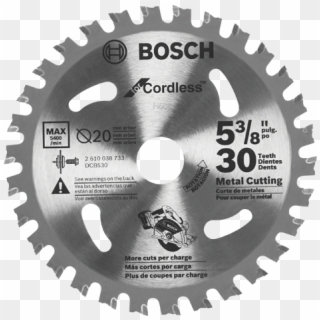 5 3/8 Cordless Metal Cutting Blade - 36 1 Tooth Wheel, HD Png Download