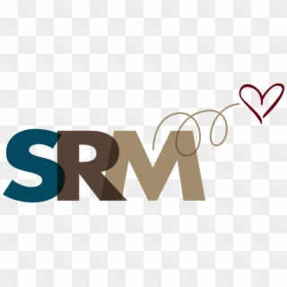 Srm With Heart Logo2 Fnl - Graphic Design, HD Png Download