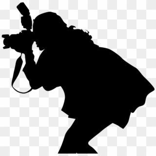 Shooting Transparent Png Svg - Female Photographer Silhouette Png, Png ...