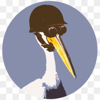 Gamer Pelican , Png Download - Cartoon, Transparent Png