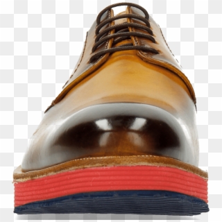 Derby Shoes Chris 1 Yellow Shade Brown Micro Mattone - Wood, HD Png Download