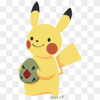 Animated Pikachu Gif By Ditto09 Easter Pikachu By Ditto - Cartoon, HD Png Download
