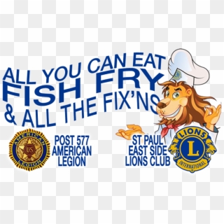 St Paul East Side Lions Club Fish Fry - Lions Club International, HD Png Download