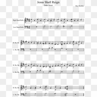 Jesus Shall Reign Sheet Music Composed By Roy Hoobler - Round Up Sam Spence Trumpet, HD Png Download