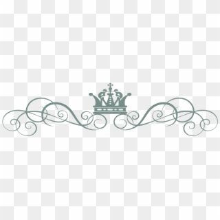 #swirls #swirl #swirly #fancy #elegance #elegant #crown - Royal Design, HD Png Download