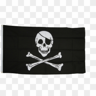 Buy Pirate Skull And Bones Flags At A Fantastic Price - Skull And Bones Pirate Flag, HD Png Download