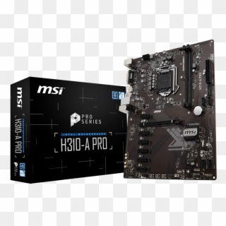 Intel H310 Motherboards H310-a Pro - Msi H310 A Pro, HD Png Download