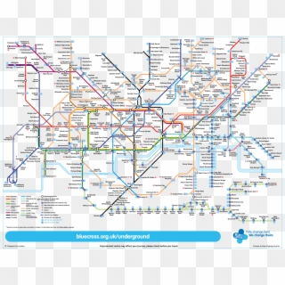 Dog-friendly Tube Map - London Underground Map, HD Png Download