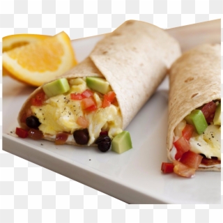 Tortilla Clipart Bean Burrito - Indian Breakfast Images Dor Kids, HD Png Download