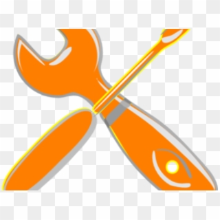 Wrench Clipart Orange, HD Png Download