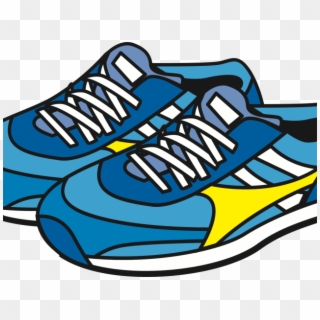 Running Shoes Clipart High Top Sneaker - Clipart Sneakers, HD Png ...
