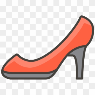 High Heeled Shoe Emoji Icon - Basic Pump, HD Png Download