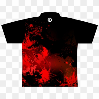 Hammer Violent Splatter Dye Sublimated Jersey - Red And Black Jersey Sublimation, HD Png Download