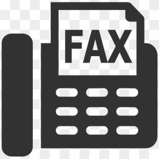 Fax Machine Icon For Email Signature , Png Download - Logo Fax Png, Transparent Png