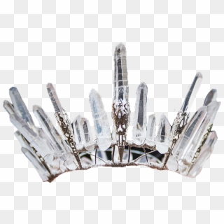 #white #crown #crystal #crystals #aesthetic #cute #pngs - Tiara, Transparent Png