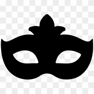 Carnival Mask Black - Different Shapes Of Masks, HD Png Download