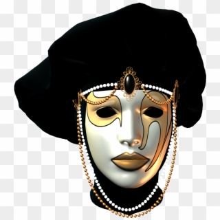 Carnaval Gifs, Venetian Carnival Masks, Carnival Costumes, - Mask, HD Png Download
