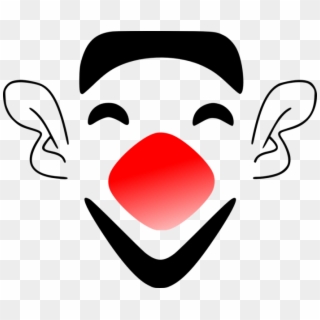 Clown Face Png - Cartoon Clown Face Png, Transparent Png