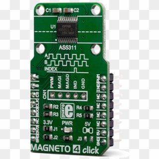 Magneto 4 Click - Electronic Component, HD Png Download