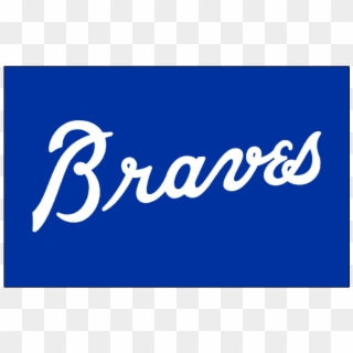 Atlanta Braves Iron On Stickers And Peel-off Decals - Calligraphy, HD Png Download