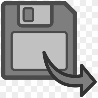Disk Save Floppy Data Transfer Png Image - Transfer Clipart, Transparent Png