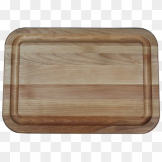 Hardwood Flat Grain Reversible Cutting Board With Juice - Plywood, HD Png Download