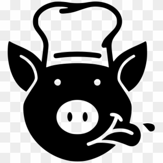 Chef Png Icon - Pig Chef Svg, Transparent Png