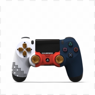 Ps4 Controller Transparent Background - White And Red Ps4 Controller, HD Png Download