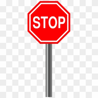 Stop Alloy Sign Road Sign Png Image - Stop Sign Clipart Png, Transparent Png